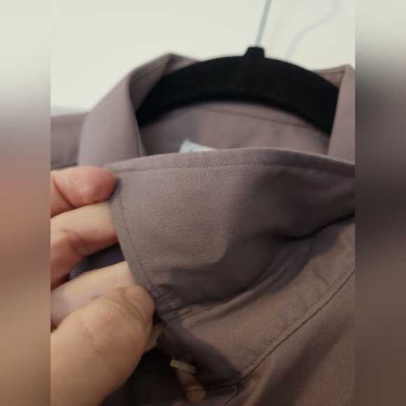 Like New YSL Men's Button Down Shirt Purple - Picture 6 of 7